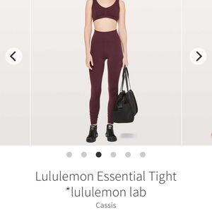 Lululemon “the lab” essential tight or TRADE